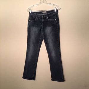Earl Jeans Straight Leg Embellished Pockets SZ 2P